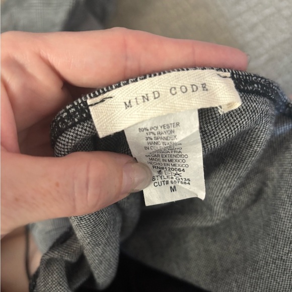 Mind Code Gray Slip Dress Spaghetti Strap V-Neck - Picture 3 of 4